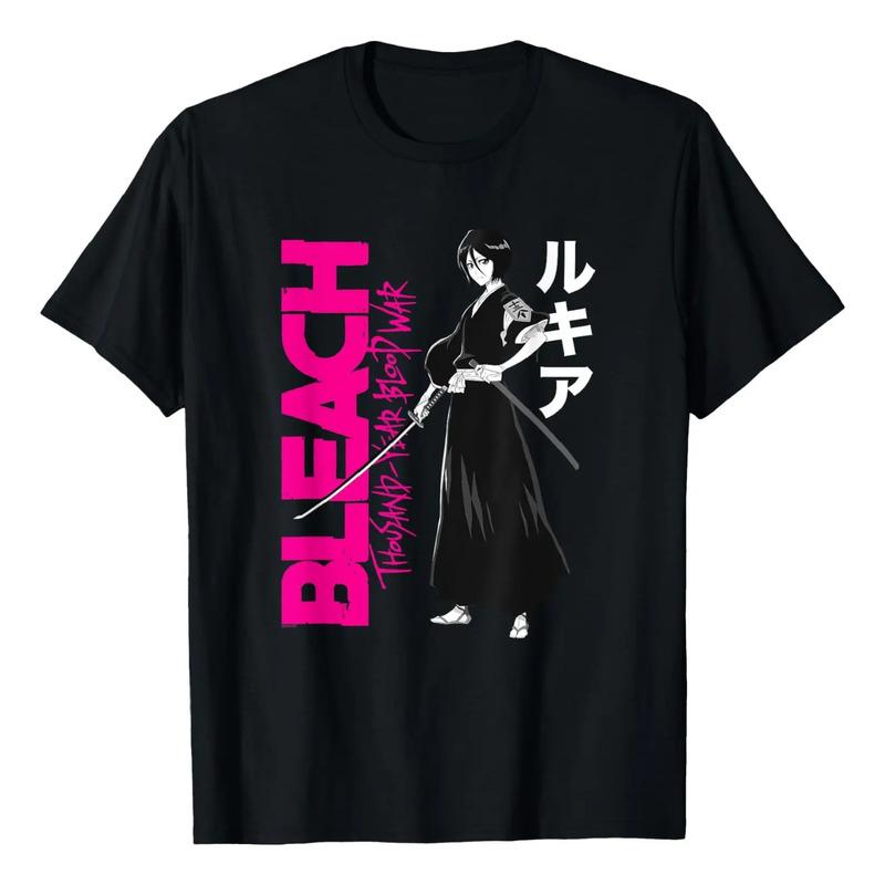 Rukia De Bleach Thousand Year Blood War Con Logotipo Grande S