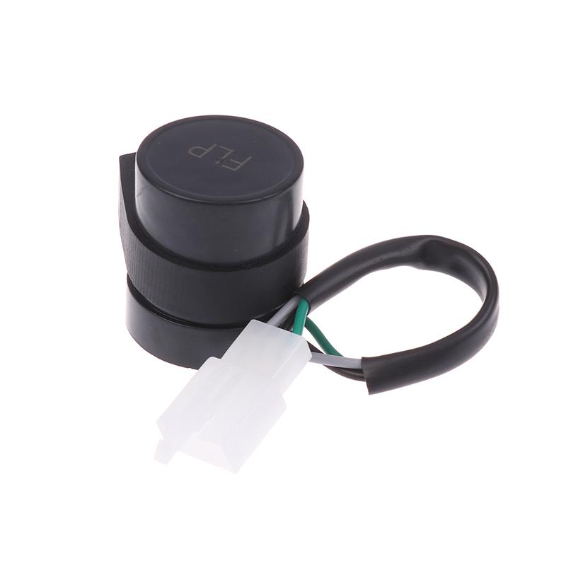 1 Piece For Gy6 50‑250Cc Motorcycles Scooters Moped Atv 3 Pins Round Turn Signal Flasher Relay Blinker