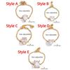Exquisite Zirconia Chain Rings Minimalist Finger Jewelry Delicate Adjustable Chain Ring  Party