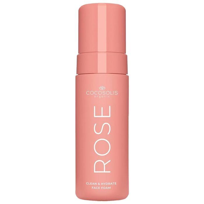 Cocosolis Rose Mousse Nettoyante Hydratante Visage Cou Décolleté 150 ml