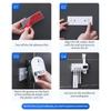 Light Energy Charging UV Toothbrush Disinfection Rack Automatic Toothpaste Squeezing Artifact Special Intelligent Bathroom Supplies