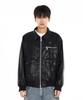 Idws Misty Leather Blouson Black