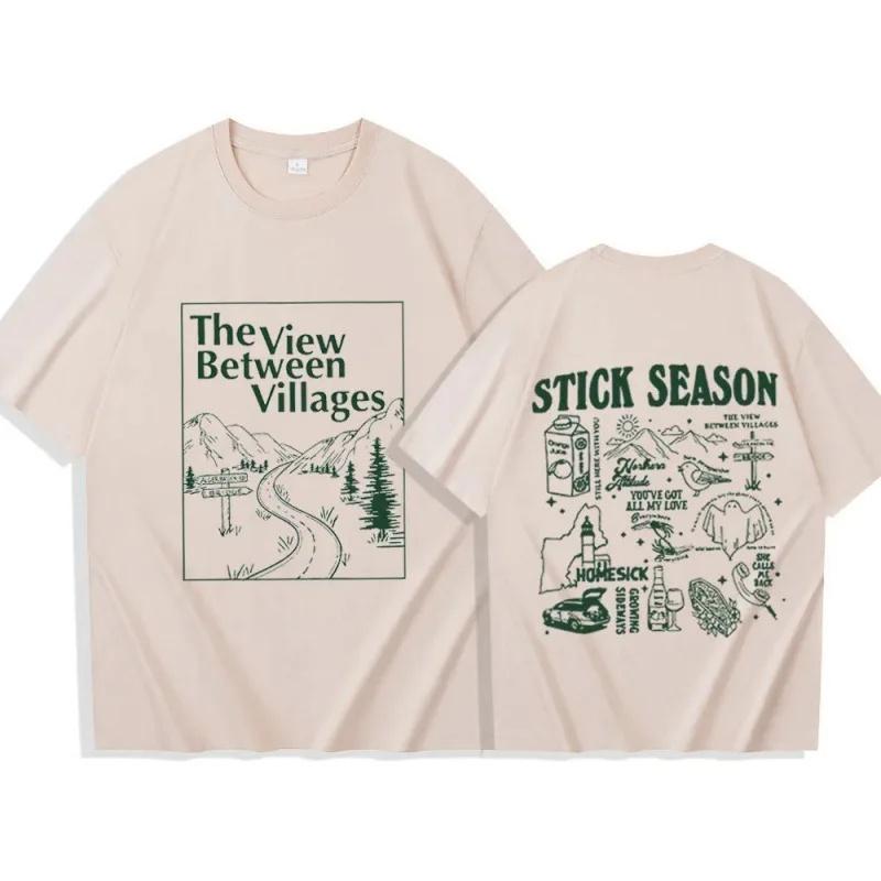 

Noah Kahan Stick Season Tshirt Hot Sales Unisex and Women Summer Cotton Clothing Fashion Y2K Short Sleeves Street Wear Unisex L