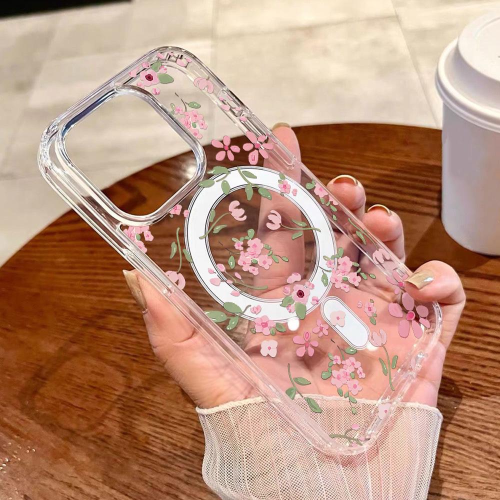 Magnetic Phone Case for iPhone 12 14 16 17 Pro 17 16 15 14 13 12 Pro Max  12 13 14 15  16 High Quality Shockproof Shell Full Protection Cute Style