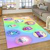 Cartoon Cute Gabbys Dollhouse Girl Carpet Rug for Bedroom Living Room Home Sofa Decoration,Children Game Large Decor Floor Mat