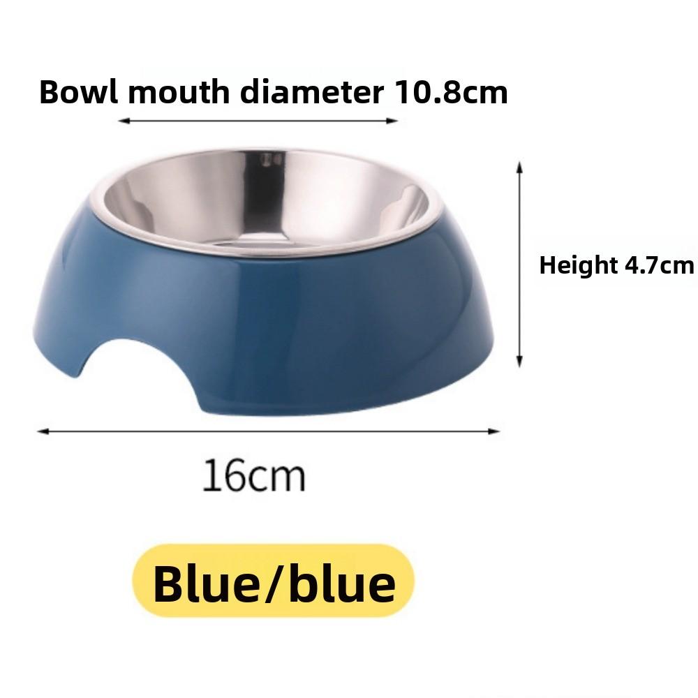 Tigela para Animais de Estimação 2 em 1 com Tigela de Aço Inoxidável para Cães Nova Tigela para Gatos Suprimentos para Animais de Estimação