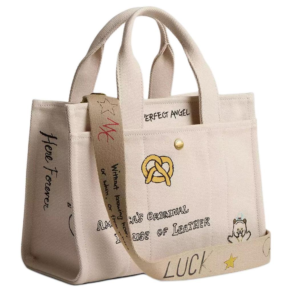 Coach Cargo Tote 26 Sketch Print Natural Multi Daily Commute CAM64-B4NP