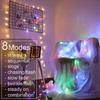 3M USB Curtain String Lights LED Fairy Lights with Remote Control and 8 Modes for Home Bedroom Wedding Party Christmas Decoration