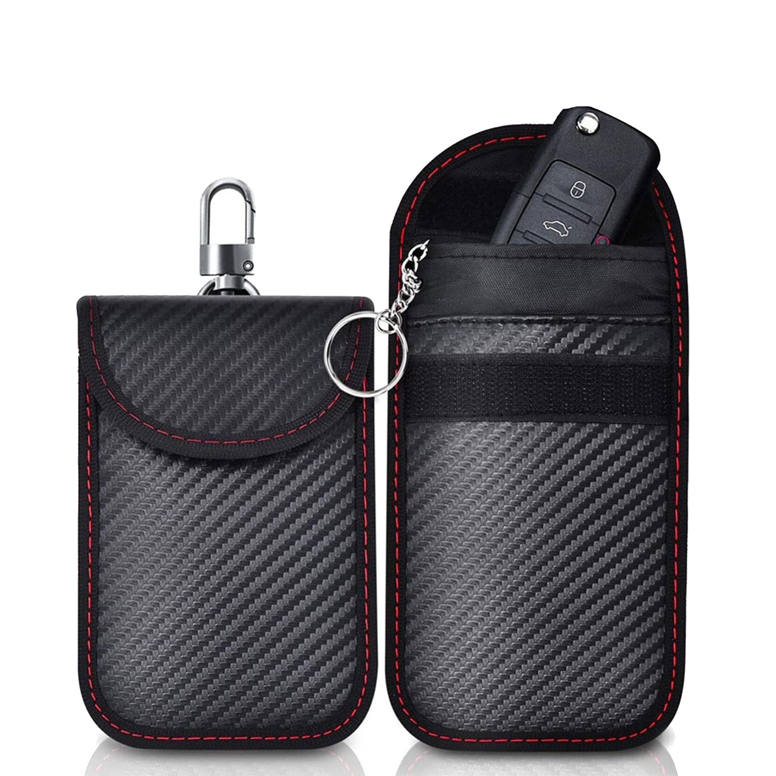 

[Akkerds] Relay Attack Prevention Key Case, Radio Wave Blocking, 3D 14cm×9cm black чёрный