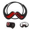 IPX8 Waterproof Sports Headphone Swimming Rear Hanging Bluetooth Earphone with 8G MemoryRed