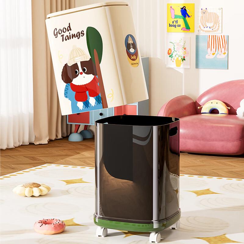 Boyiduo Cartoon Wheeled Trash Can