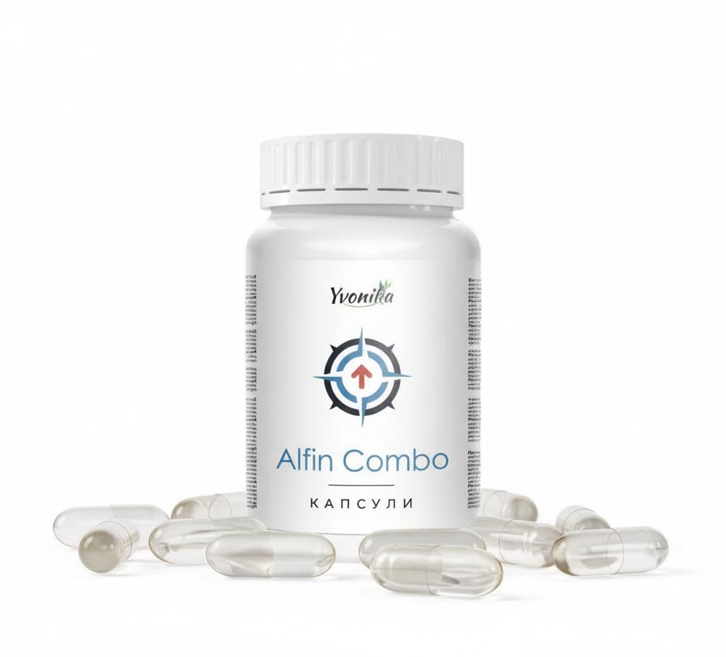 

Alfin Combo – for supporting strength and energy: 30 capsules.