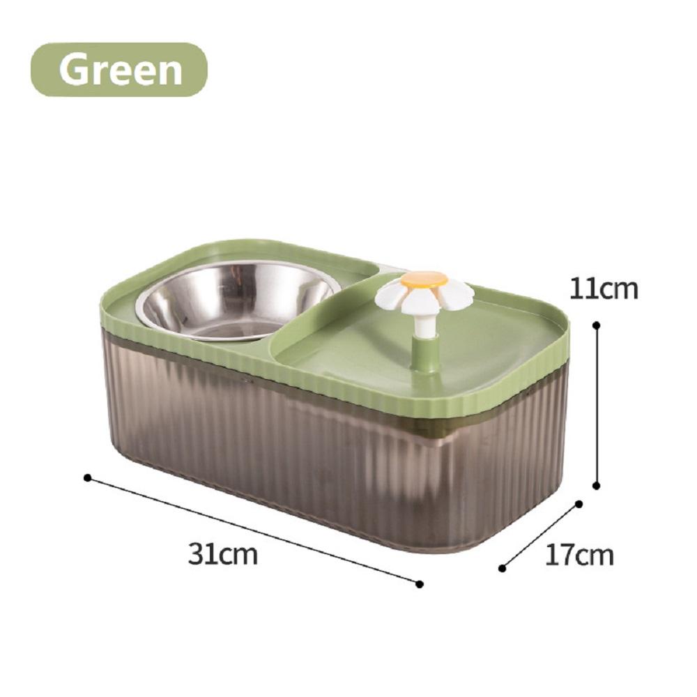 100 uncji/3L fontanna miska dla kotów wewnątrz kota artykuły do karmienia i podlewania automatycznego dystrybutora wody dla zwierząt