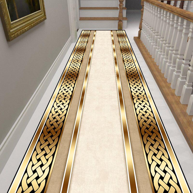 Bohemian Long Corridor Carpet Luxury European Decoration Hallway Rug Non-slip Easy Cleaning Floor Mat Stairway Runners Carpets