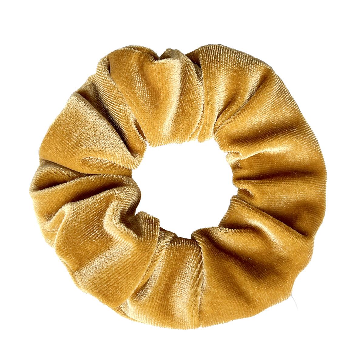 

Однотонный цвет со скрытым карманом на молнии Прочная и долговечная ткань Эластичная повязка для волос, Универсальный аксессуар, Стильный инструмент для укладки волос жёлтый