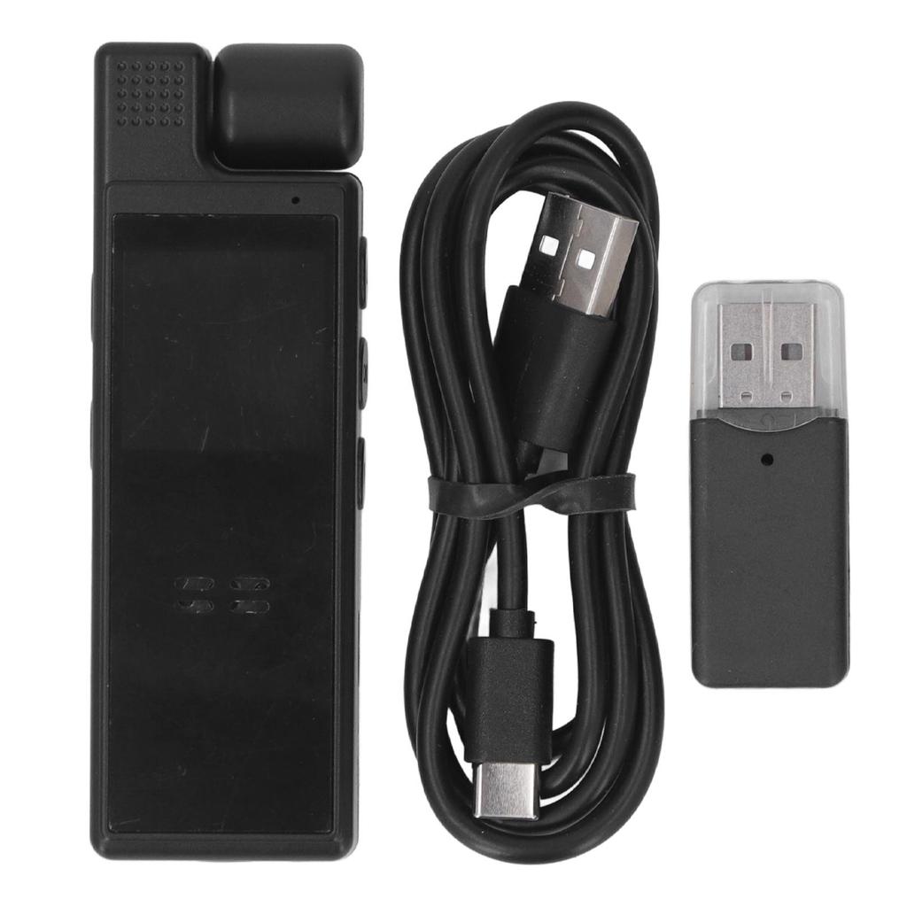 1080p HD Taschen-Körperkamera Mini-Clip-Videokamera mit 1,3-Zoll Vollfarbbildschirm 5 Infrarot