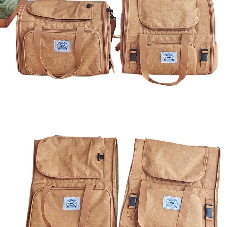Breathable Foldable Pet Backpack for Cats - Large Capacity