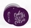 Inkdotpot Real Gold Foil Baby It's Cold Outside Baby Shower Tags Favor Hang Paper Tags 100