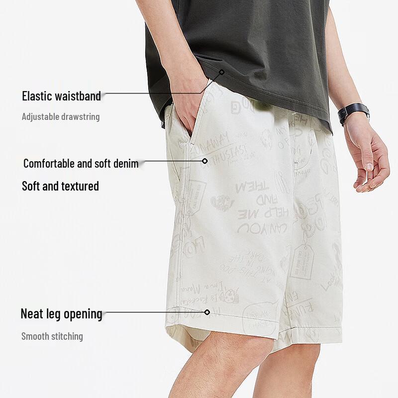 Semir Men's Straight-Leg Denim Shorts