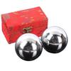 Chinese Baoding Balls 2pcs Hand Exercise Spheres Meditation Stress Relief Tool for Office Home Travel Fitness Relaxation Therapy