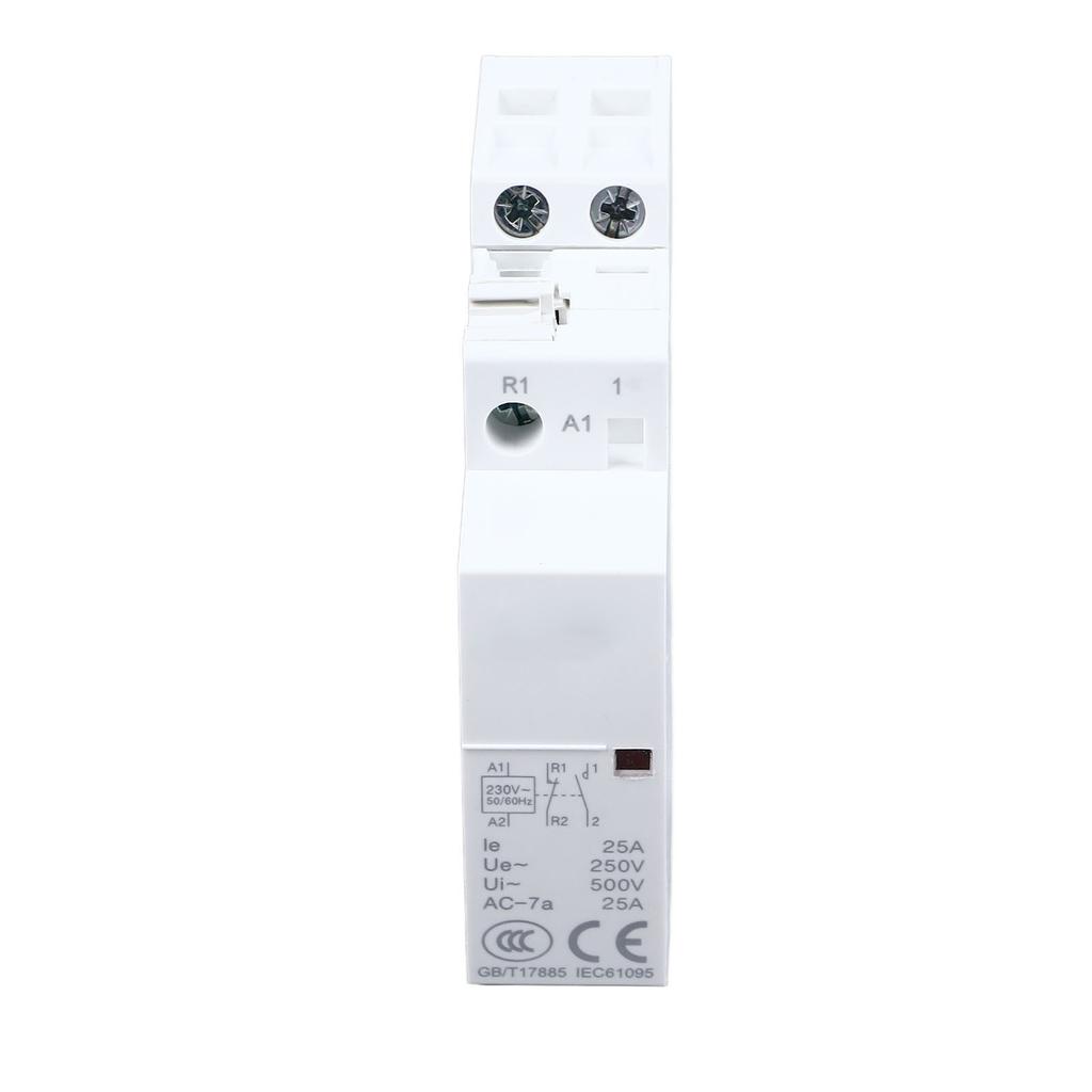 Small Contactor Heat Resistant Multifunctional AC Contactor for Lighting Circuit Control Household Appliances 220V‑250V