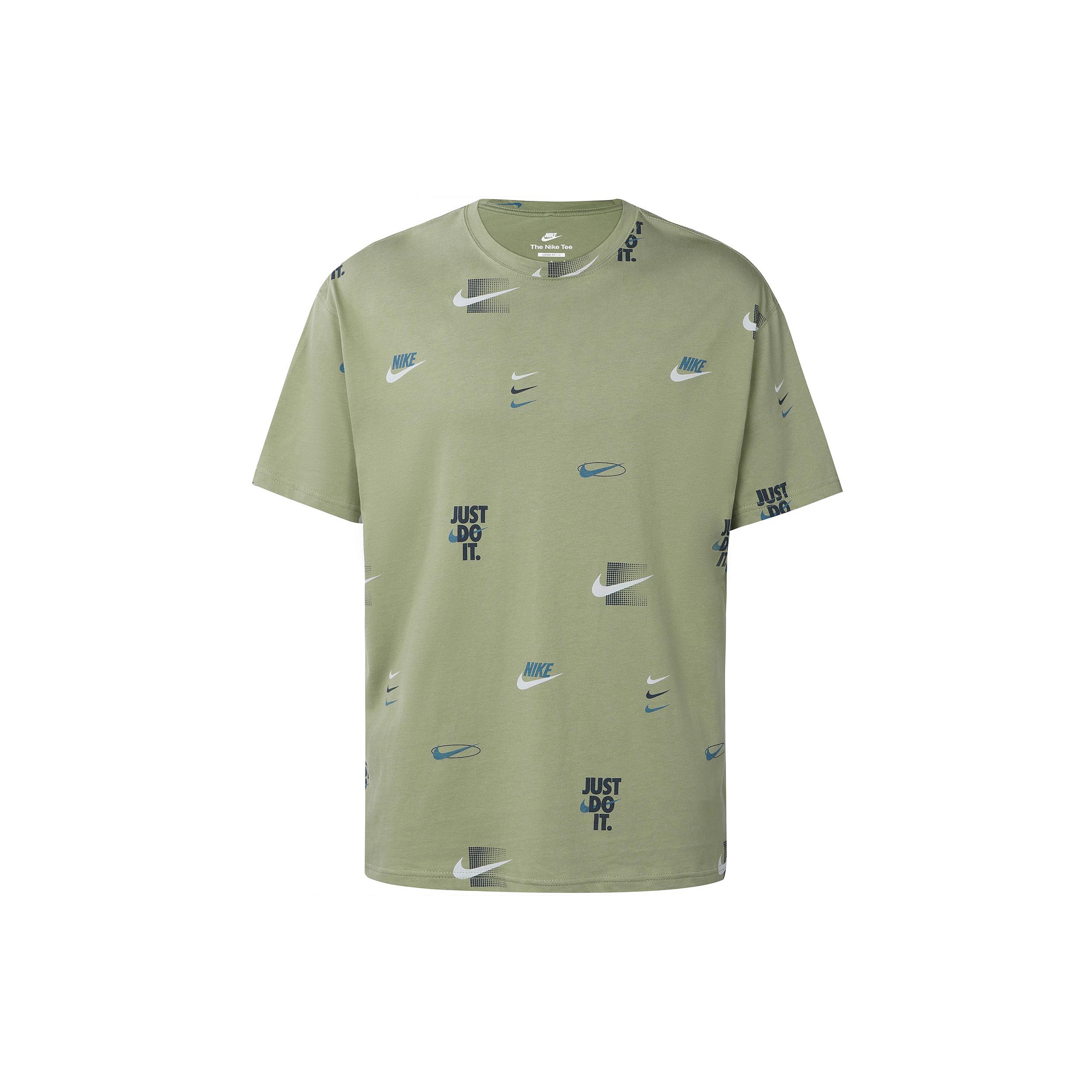 

New Nike T Shirts Men Green DZ2992-386 S