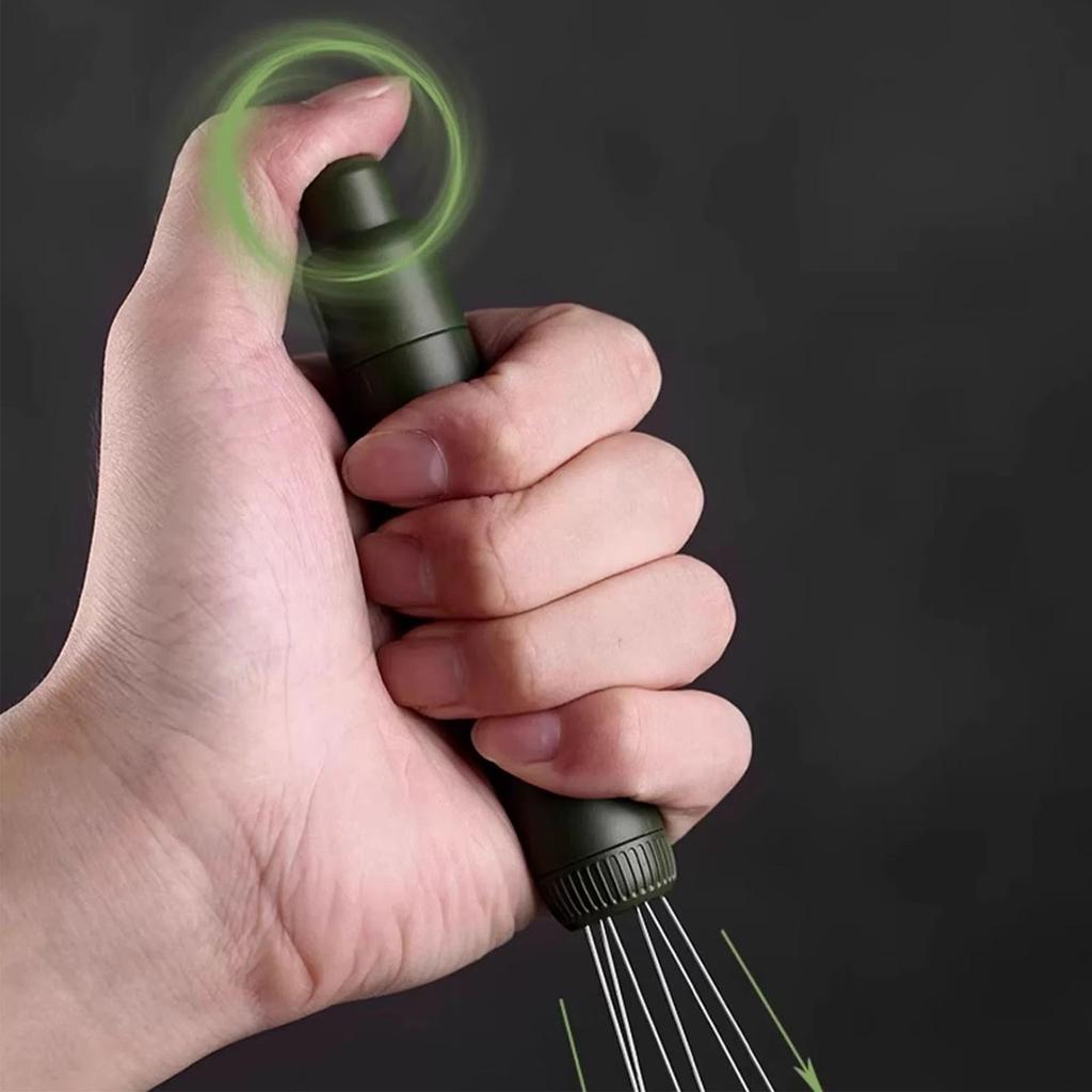 Kompakt Magnetiskt Espressodistributionsverktyg Mångsidigt Kaffepulverstamperverktyg För Exakt Fördelning av Kaffesump