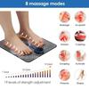 Electric Ems Foot Massager Pad USB Charging Portable Feet Acupoints Massage Mat for Muscle Stimulation