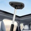 Cleaning Brush with Telescopic Handle 26-41cm Multi-Functional Microfiber Car Window Cleaner for Defrosting Defogging Soft Lint-Free Head Non-Slip