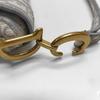 [Pre-Owned] Saddle Oblique Classic Embroidered Monogram Canvas Shoulder Bag - Very Good #2YENFR