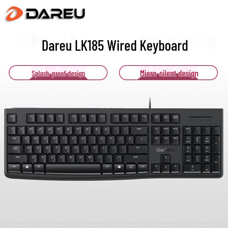 DAREU LK185 Wired Membrane Keyboard