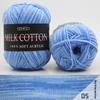 Milk Acrylic Yarn Crochet Yarn For Knitting Wool Yarn Hand Knitted Yarn To Knit Blanket Crocheted Thread