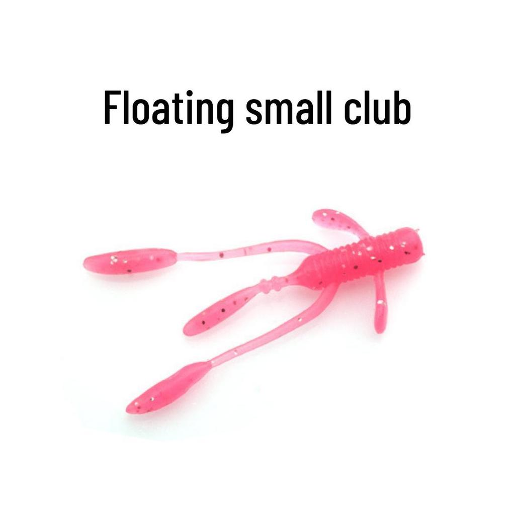 Mini Miękka Przynęta Korzeń Wędkarski: Ultra-Mały Micro Minnow do Drop Shot, Sztuczna Przynęta Rybka z TPE