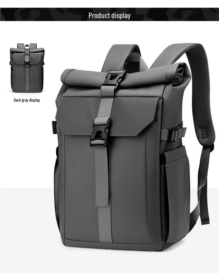17.3 Inch Large Capacity Waterproof Commuter Backpack for Business and Outdoor Leisure
