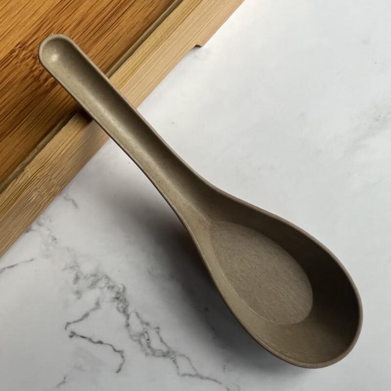 Biodegradable Rice Husk Spoons