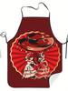 Flamenco Dancers Apron Cook Restaurant Printed2D Print Design