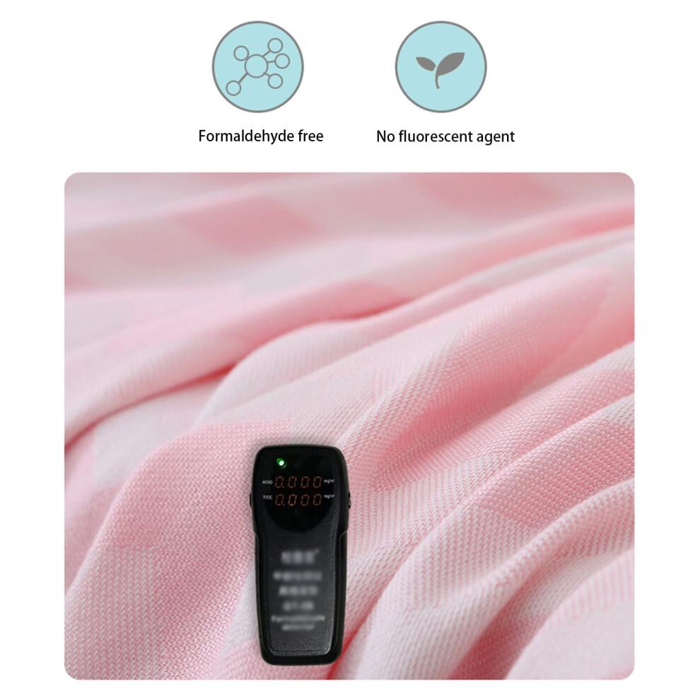 Ice Blanket Fibre Cooling Summer Blanket Pink 110x150cm