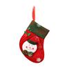Retro Christmas Socks Gift Bag Christmas Candy Bag Stereo Gift Socks
