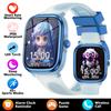 New Kids Study Smart Watch Puzzle Game Sleep Monitor 1.83" Display Alarm Clock Flashlight Children Smartwatch Boy Girl Gift