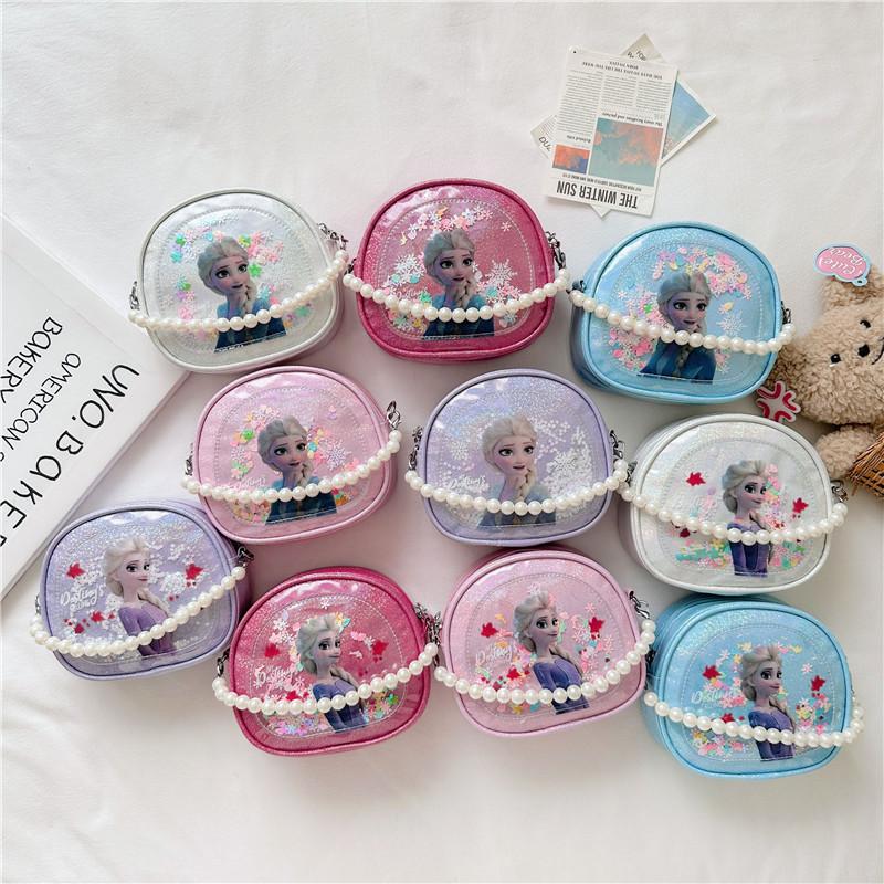 Frozen Elsa Princess Kids Handbag Single Shoulder Crossbody Bag Gift Fashion
