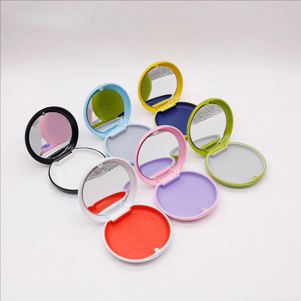 1 Pcs Dental Denture Storage Box with Mirror Oral Care Portable Boxs