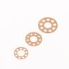 10Pcs 14X5.2X0.5Mm Brass Washers Gasket Storage Oil Brass Washer 10X5.2X0.5Mm Folding Knife Accessories 12X5.2X0.5Mm