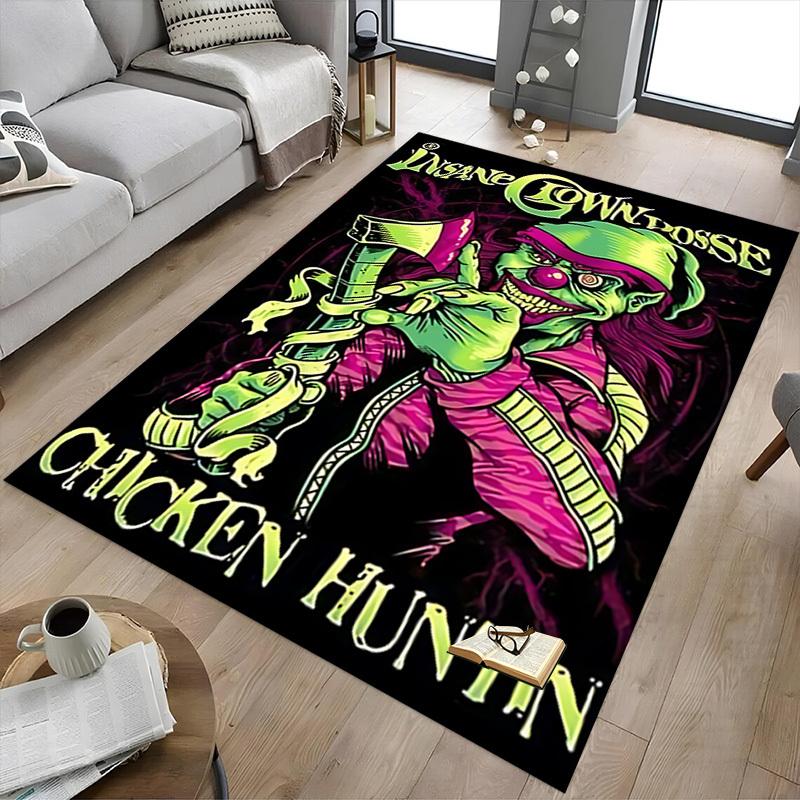 1pc Insane Clown Posse Carpet, Office Rug Outdoor Mat Home Decor Area Carpet Festival