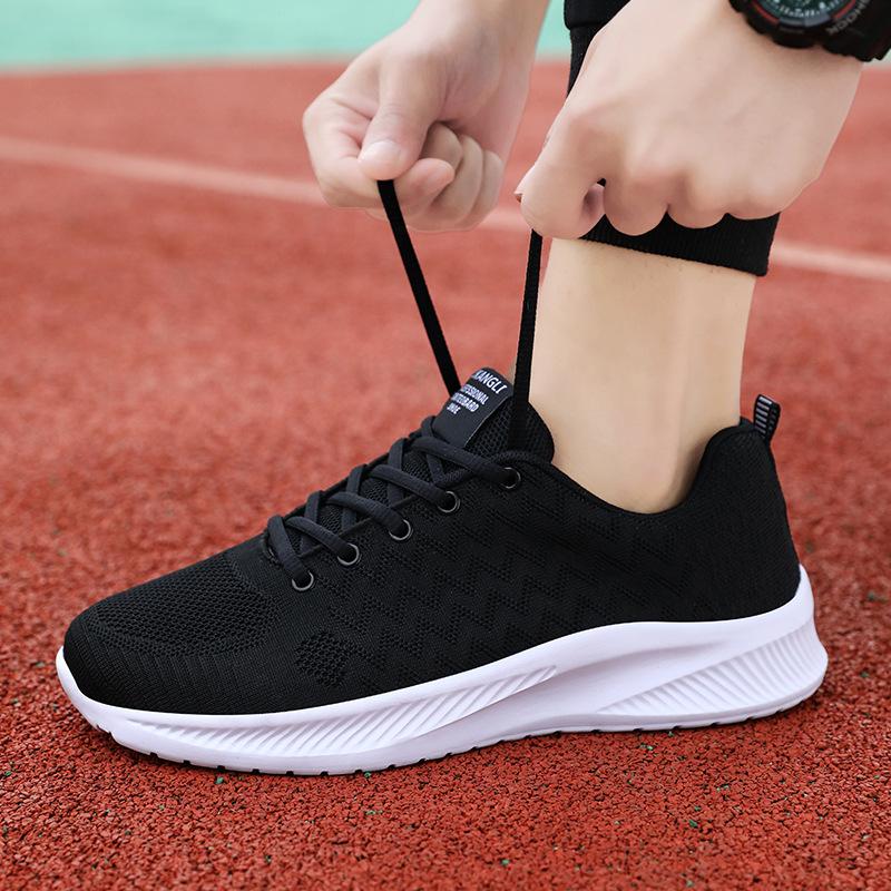 Sneakers Men's Shoes New Running Shoes Men's Mesh Ultra-light Shoes Men's Casual Travel Shoes Summer