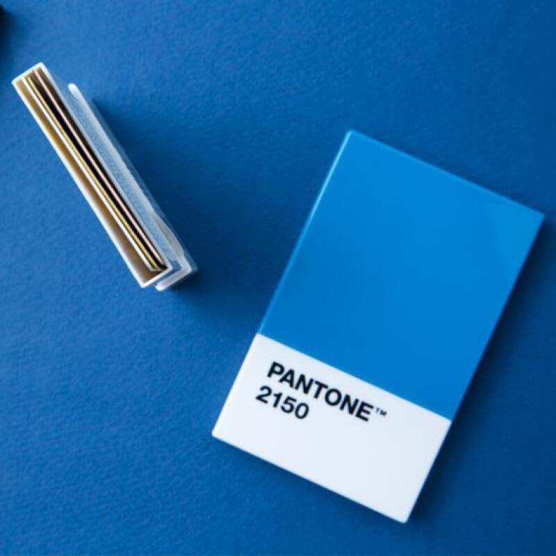 Neues Pantone-Karten Visitenkartenetui (Blau 2150)