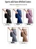 Nodin High-Waisted Colorblock Yoga Pants - Quick-Drying, Anti-Exposure, Elastic Tummy Control Fitness Leggings