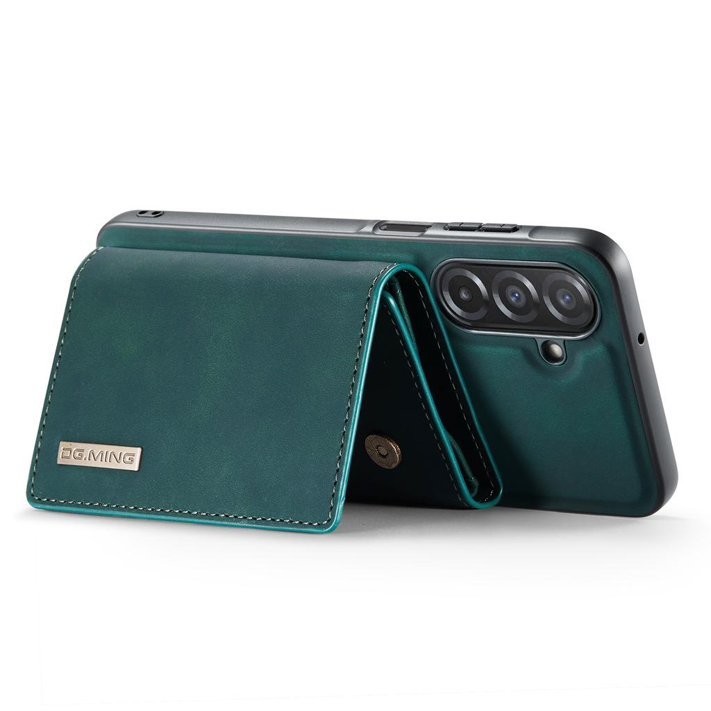 DG.MING M1 Series for Samsung Galaxy A26 5G Case Kickstand PU Phone Cover with Detachable Wallet