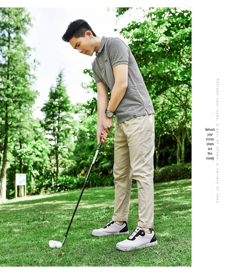 Men's Large Spikeless Golf Training Shoes