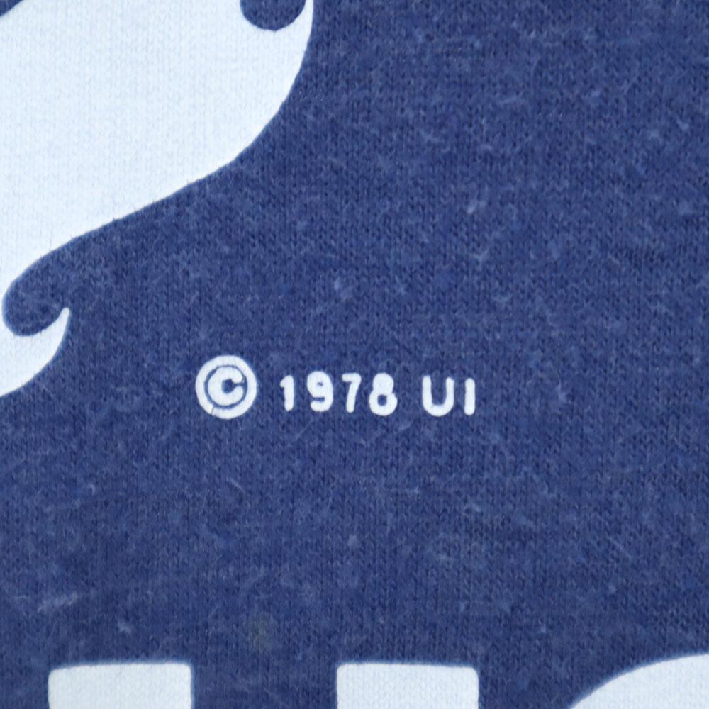 Hanes 70s Vintage orange tag made in USA double-sided printing Short sleeve T-shirt Men's Used