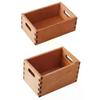 1/12 Dollhouse Mini Wooden Storage Basket Simulation Furniture Model Dolls House Micro Scene Decor Accessories